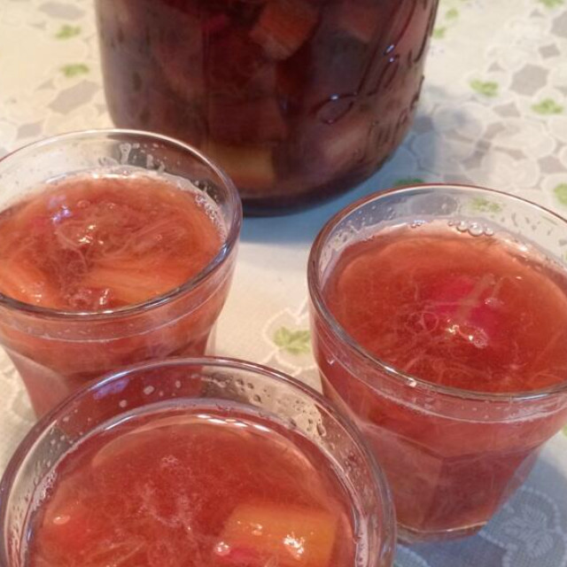 ルバーブコンポート 写真奥の瓶 レシピ 作り方 By くいしんぼなおさん クックパッド 簡単おいしいみんなのレシピが360万品