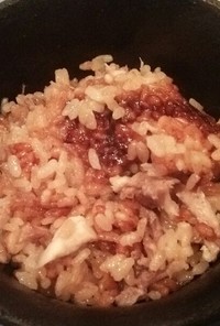 簡単♪鯛のあらで炊飯器鯛飯