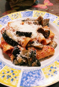 シチリア伝統料理☆パスタ•アッラ•ノルマ