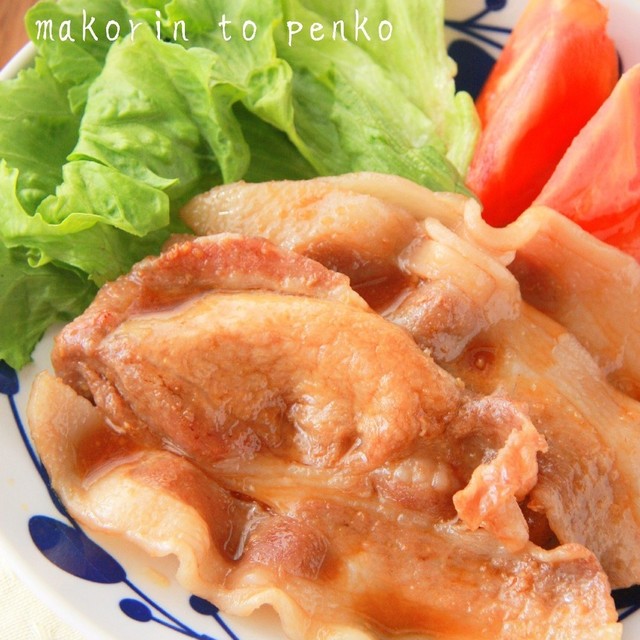 簡単 生姜焼きより 豚ロースにんにく焼き レシピ 作り方 By まこりんとペン子 クックパッド 簡単おいしいみんなのレシピが362万品