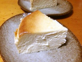 ベイクドチーズケーキ【生クリーム不使用】