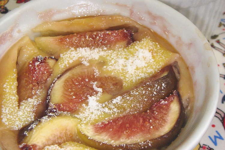 いちじくのクラフティ レシピ 作り方 By Mai Mai クックパッド 簡単おいしいみんなのレシピが357万品