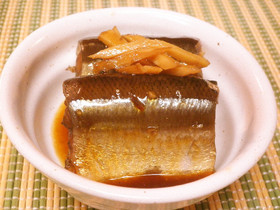 圧力鍋DEサンマの梅酒煮