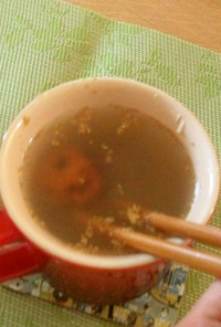 風邪にすぐ効く☆焼き梅生姜湯