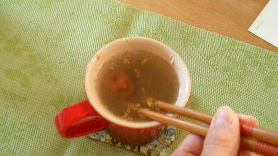 風邪にすぐ効く☆焼き梅生姜湯の画像