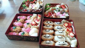 なめこの運動会お弁当