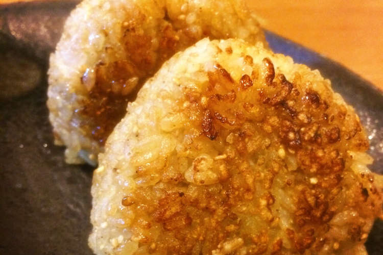 昆布茶の焼きおにぎり レシピ 作り方 By ガタ様 クックパッド