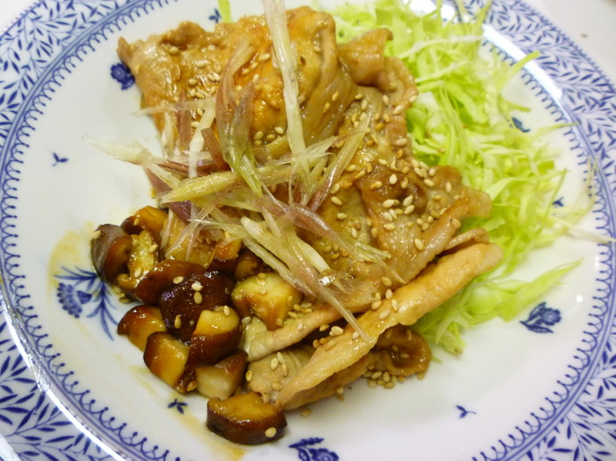 豚肉の生姜ニンニク焼きの画像