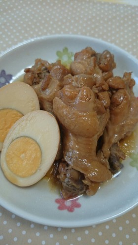 手羽元とたまごの煮物✱圧力鍋で簡単