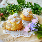 HMとサラダ油で簡単♡シュークリームの写真