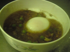 お口まろやか~◎半熟卵の野菜あんかけ
