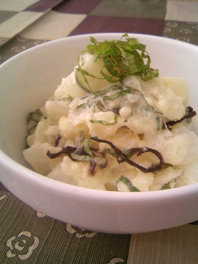 長芋の和風ポテトサラダの写真