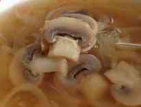 マッシュルームスープの画像