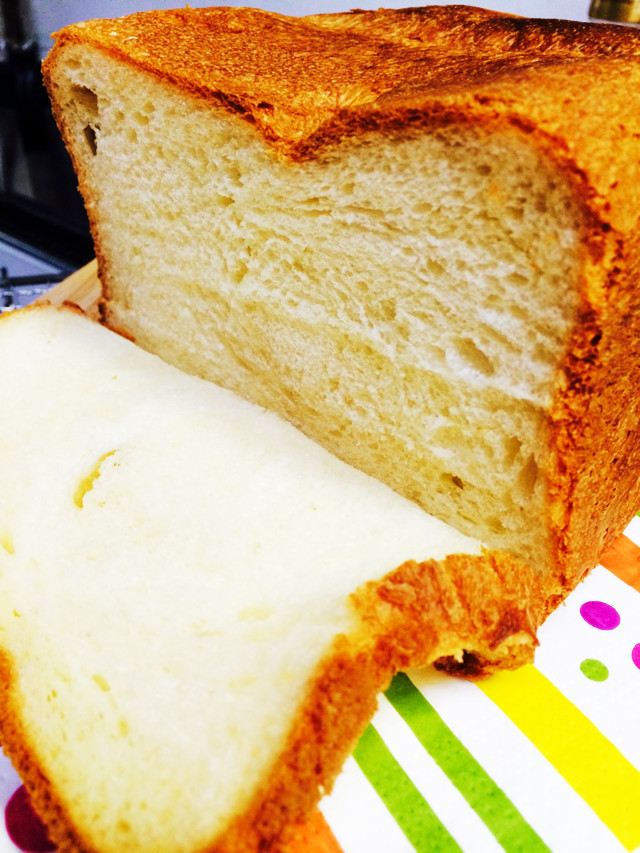 HBでふわもちリッチなブリオッシュ食パンの画像