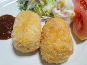 きのこクリームコロッケ