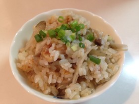☆残ったKFCで鶏ごぼうの炊込みごはん☆