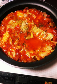 特製トムヤムクン風味トマト鍋