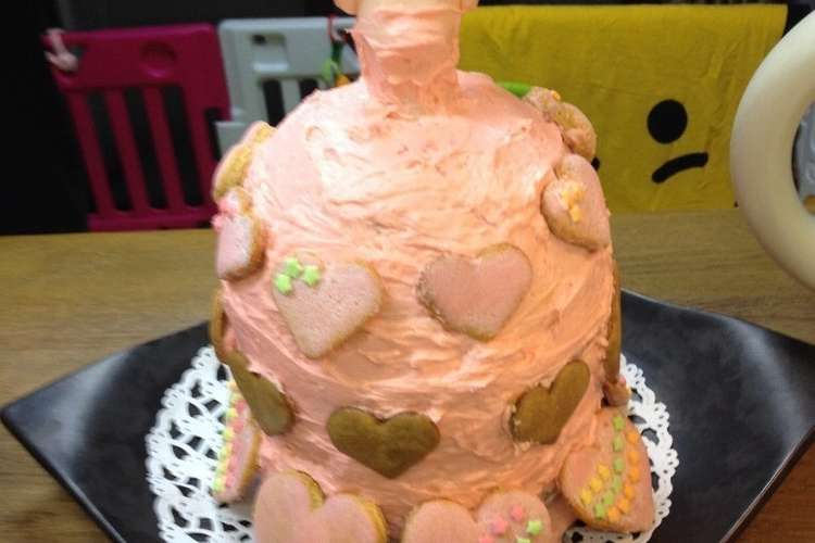 子供の誕生日に ドールケーキ レシピ 作り方 By ソニックあかり クックパッド 簡単おいしいみんなのレシピが350万品