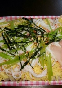 簡単ちらし寿司秋レシピ