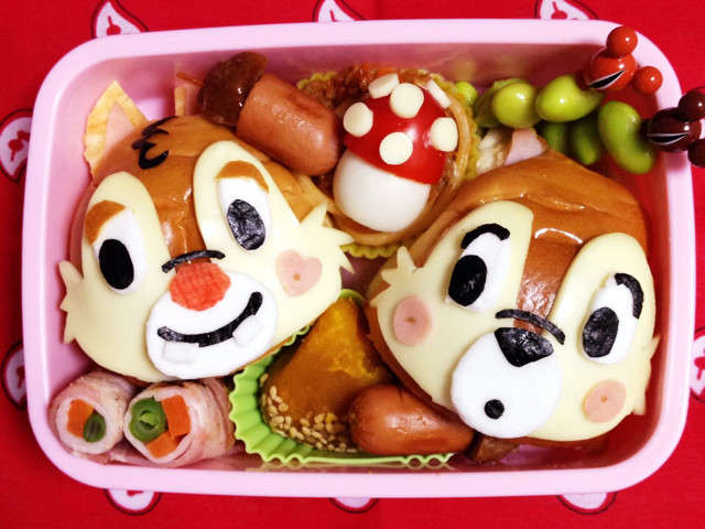 キャラ弁 チップとデール By 向日葵桜 クックパッド 簡単おいしい