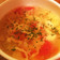 トマトとたまごのガーリックスープ