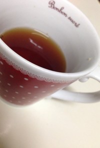 のど風邪ならすぐ飲む！生姜紅茶！