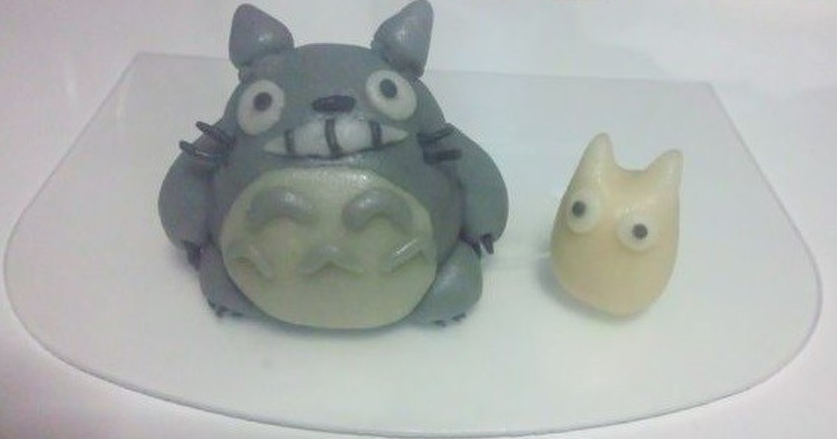 マジパン細工 トトロ 記録用 レシピ 作り方 By たねっこカフェ クックパッド 簡単おいしいみんなのレシピが375万品