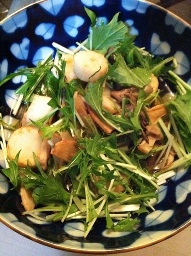揚げ長芋のサラダの写真