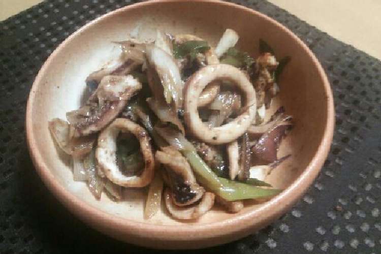 お酒のつまみに イカとネギのわた炒め レシピ 作り方 By みよぱんまま クックパッド 簡単おいしいみんなのレシピが377万品