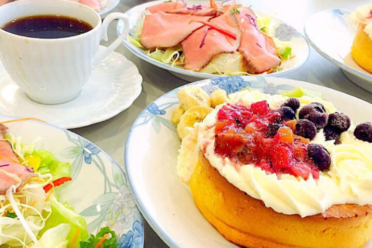 コストコhmでふわふわスフレパンケーキ レシピ 作り方 By カラフルお菓子デコ クックパッド