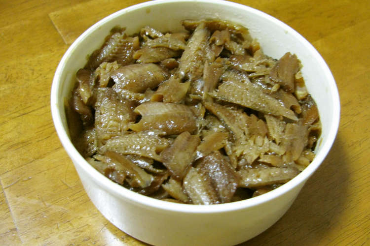 ピンギスの甘辛佃煮 レシピ 作り方 By さとみこあき クックパッド 簡単おいしいみんなのレシピが361万品