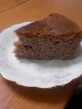こんにゃくココアケーキ
