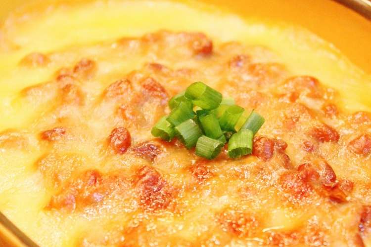 じゃがいもと納豆の簡単グラタン風 レシピ 作り方 By Dellaたん クックパッド 簡単おいしいみんなのレシピが355万品