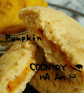 ハロウィン☆かぼちゃ餡のカントリーマアム