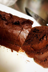 バレンタイン☆濃厚チョコのパウンドケーキ