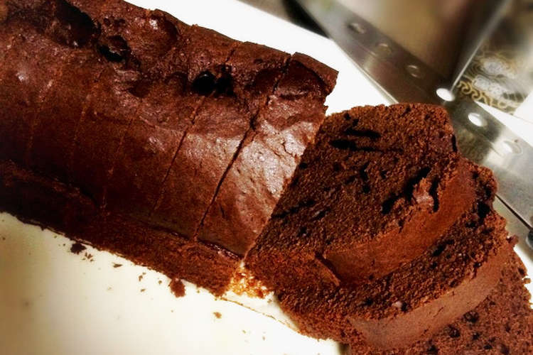 バレンタイン 濃厚チョコのパウンドケーキ レシピ 作り方 By すーちろ クックパッド