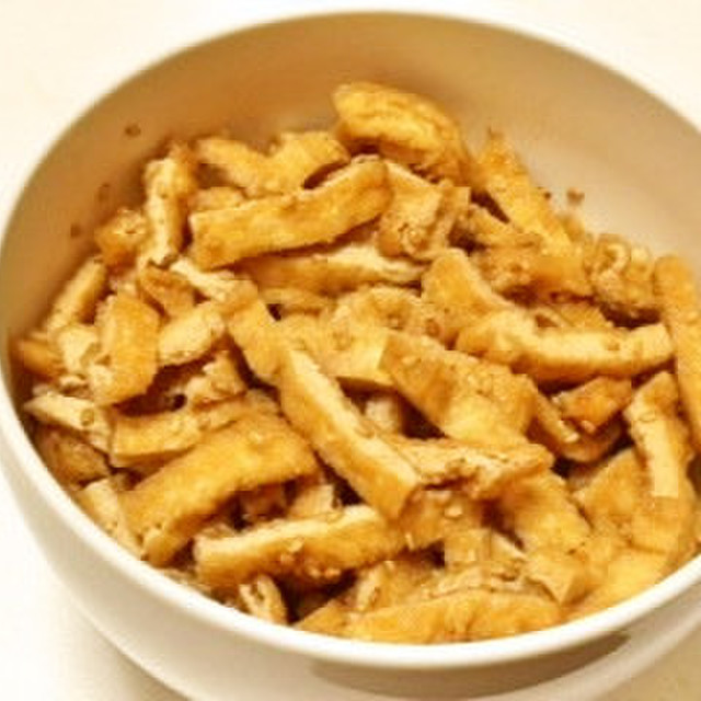 きざみ油揚げの甘煮 レシピ 作り方 By マカ口フ クックパッド 簡単おいしいみんなのレシピが352万品
