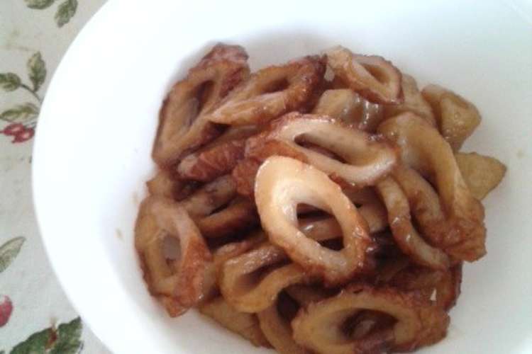 ちくわの甘辛煮 レシピ 作り方 By ちー工房 クックパッド 簡単おいしいみんなのレシピが358万品