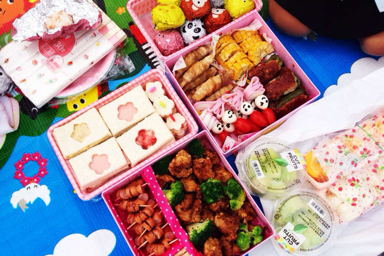 簡単 可愛い 運動会 お弁当 14 レシピ 作り方 By はなもものまま クックパッド 簡単おいしいみんなのレシピが358万品