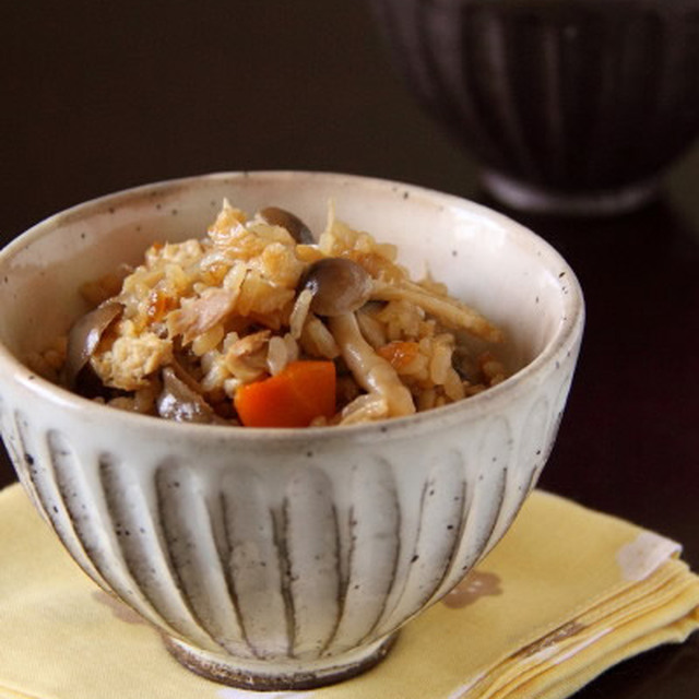 きのこたっぷり 我が家の炊き込みご飯 レシピ 作り方 By Cureo クックパッド 簡単おいしいみんなのレシピが366万品