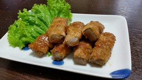 簡単!こんにゃくの豚肉巻き