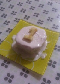 ☆食パンで1歳のバースデーケーキ☆