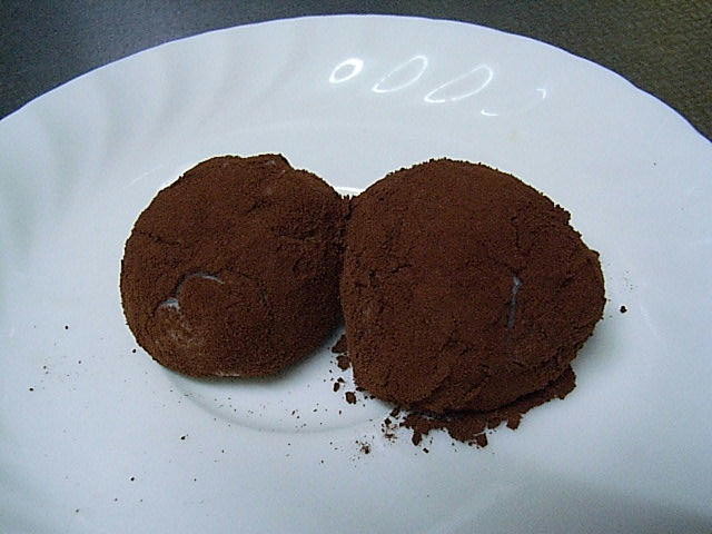 生チョコ餅の画像