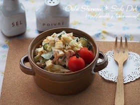 *たっぷり野菜とチーズのツナマヨサラダ*