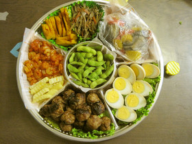 当日ラクチン!運動会の弁当2014