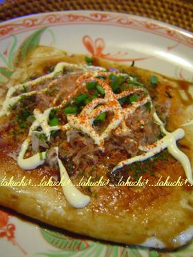 ふんわり♪はんぺんでお好み焼き風