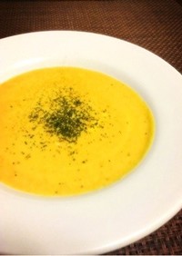 【15分】秋スープ♡柿のチーズポタージュ