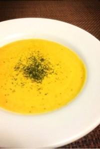 【15分】秋スープ♡柿のチーズポタージュ