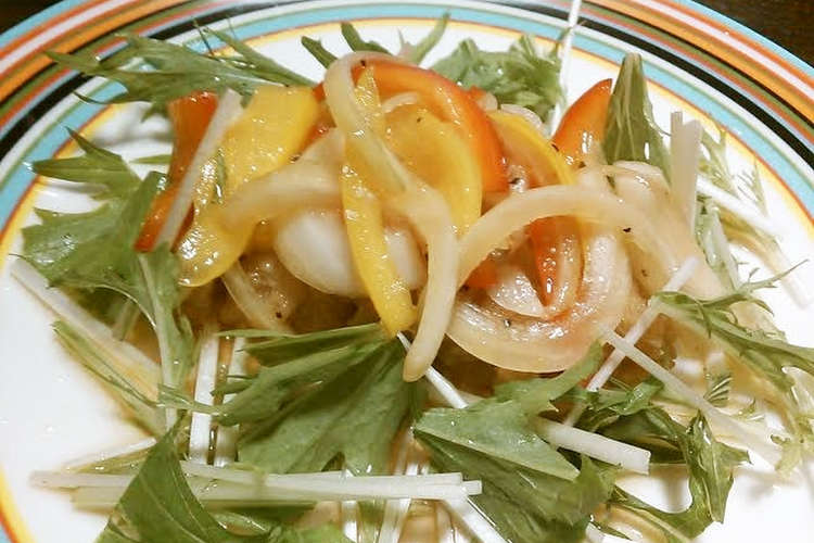 豚カツリメイク 簡単マリネのサラダ風 レシピ 作り方 By すずたかりん クックパッド 簡単おいしいみんなのレシピが372万品