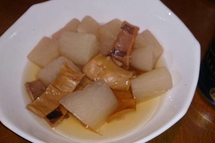 料理初心者に捧ぐ 楽ちんするめ大根煮 レシピ 作り方 By 近藤馬之介 クックパッド